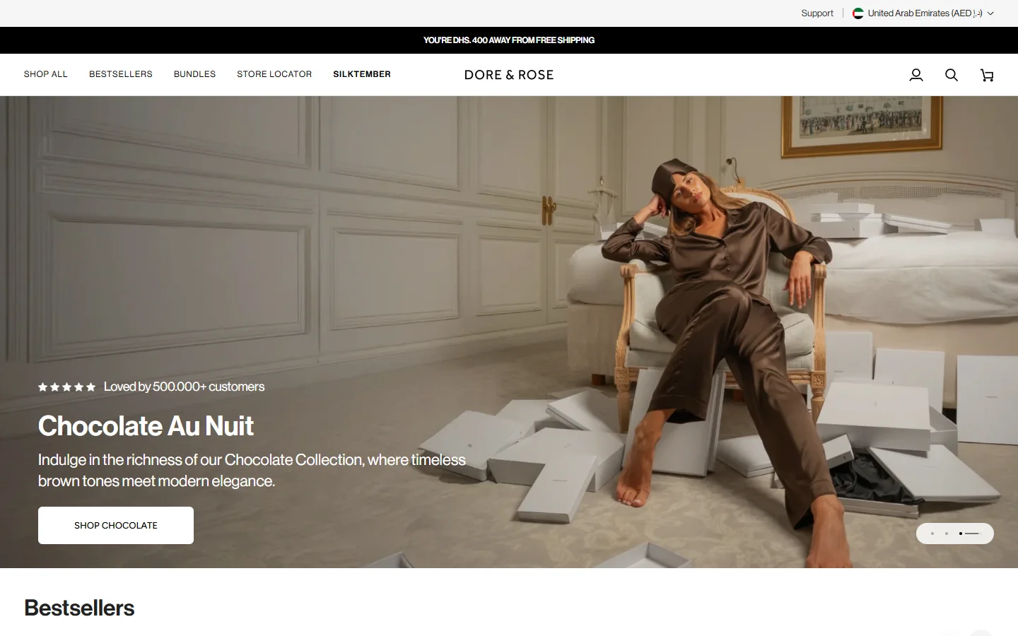 Doré & Rosé homepage
