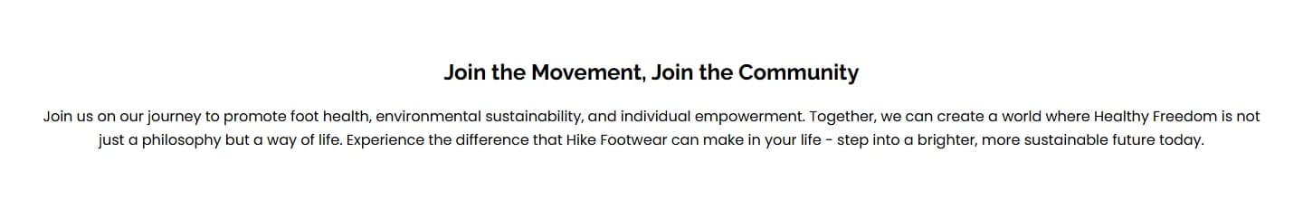 Hike: Community