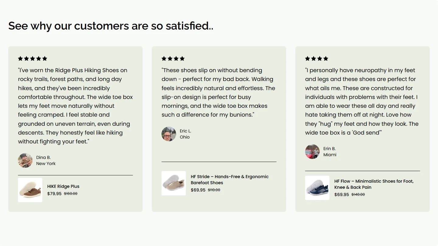 Hike: Customer reviews