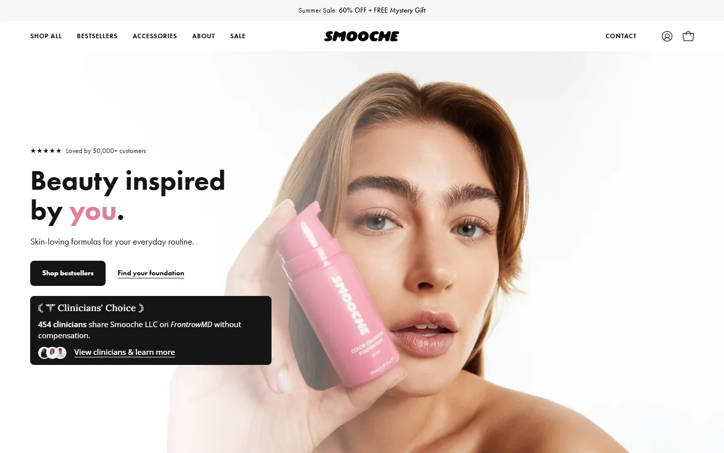 Smooche homepage